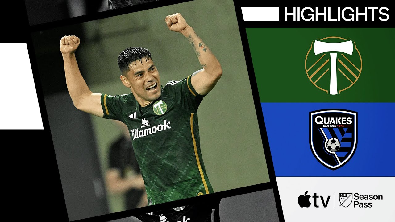4-1 Defeat For Portland Timbers At San Jose Earthquakes