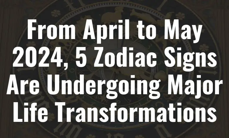 5 Zodiac Signs With Favorable Horoscopes On April 14, 2025 5 Zodiac Signs With Favorable Horoscopes On April 14, 2025