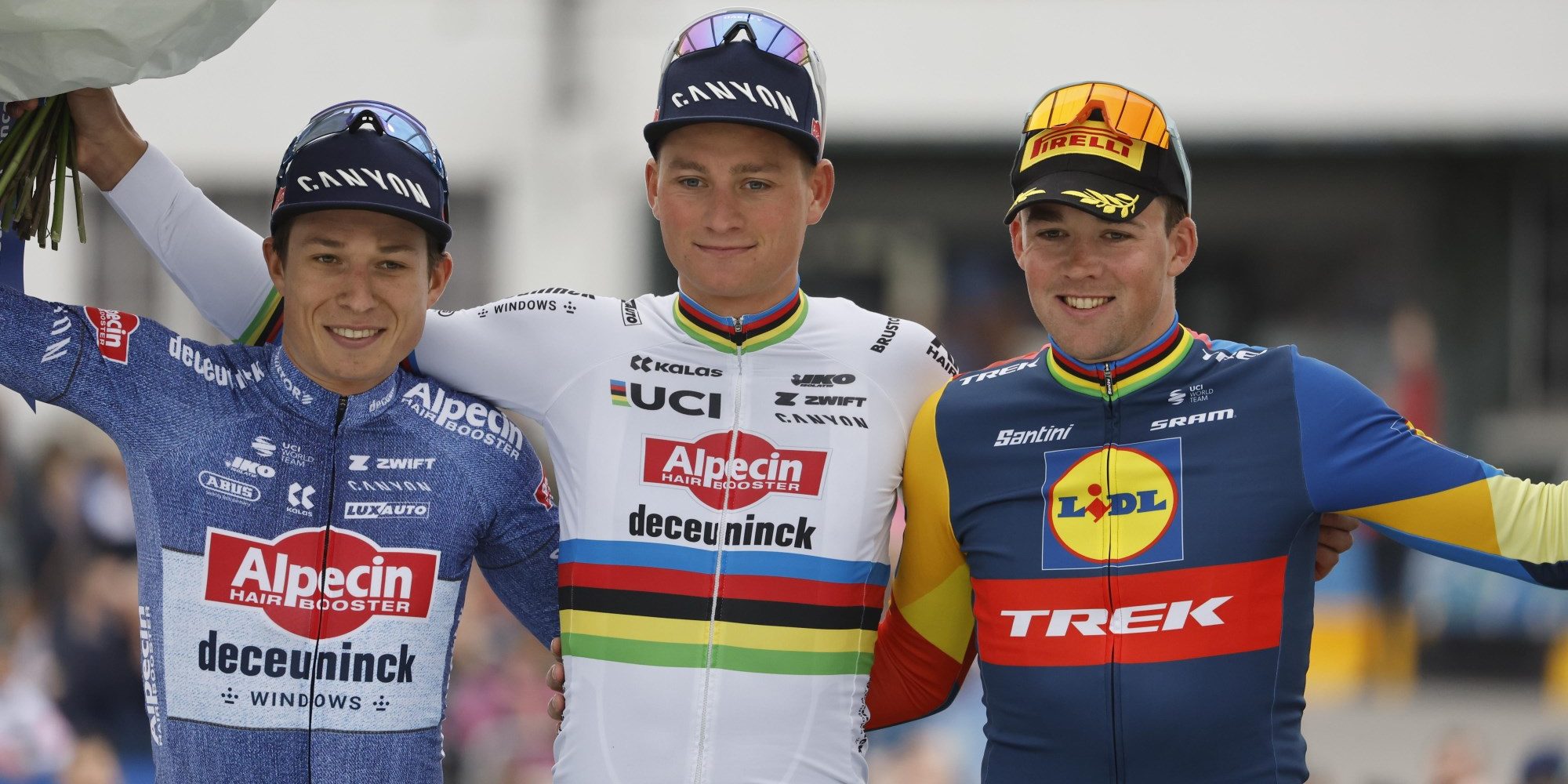 A Hat-Trick For The Ages: Van Der Poel Dominates Paris-Roubaix Again A Hat-Trick For The Ages: Van Der Poel Dominates Paris-Roubaix Again