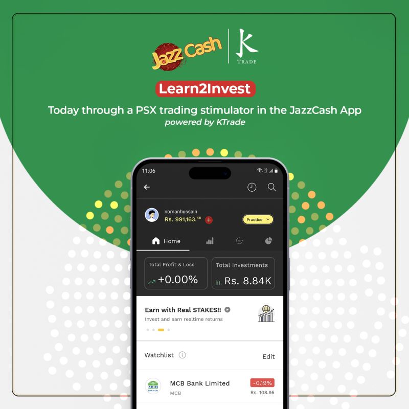 A New Dawn For Stock Trading: The JazzCash And KTrade Collaboration A New Dawn For Stock Trading: The JazzCash And KTrade Collaboration