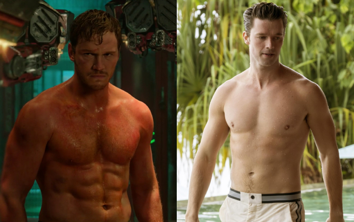 Actor Chris Pratt Reacts To Patrick Schwarzenegger's Full Frontal Scene Actor Chris Pratt Reacts To Patrick Schwarzenegger's Full Frontal Scene