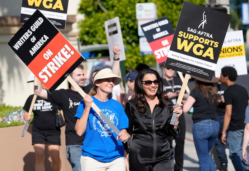 Actors Join Writers' Strike: A Complete Hollywood Shutdown Actors Join Writers' Strike: A Complete Hollywood Shutdown