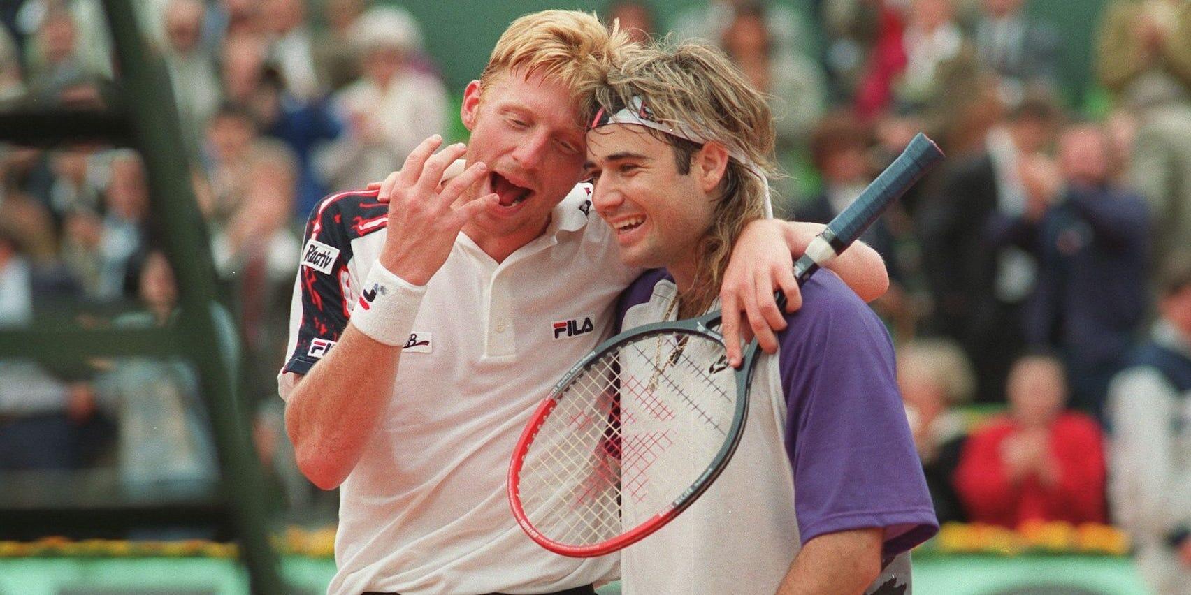 Agassi Recuerda A Su Feroz Rival Sudamericano: Ríos Agassi Recuerda A Su Feroz Rival Sudamericano: Ríos