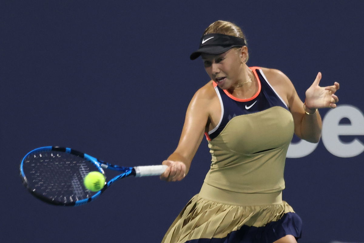 Amanda Anisimova Ends Mirra Andreeva's Miami Open Run Amanda Anisimova Ends Mirra Andreeva's Miami Open Run