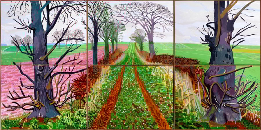 Analyzing David Hockney's 