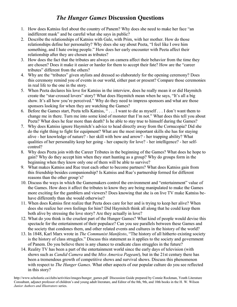Analyzing The Hunger Games Discussion: Ohnotheydidnt's LiveJournal Archive Analyzing The Hunger Games Discussion: Ohnotheydidnt's LiveJournal Archive