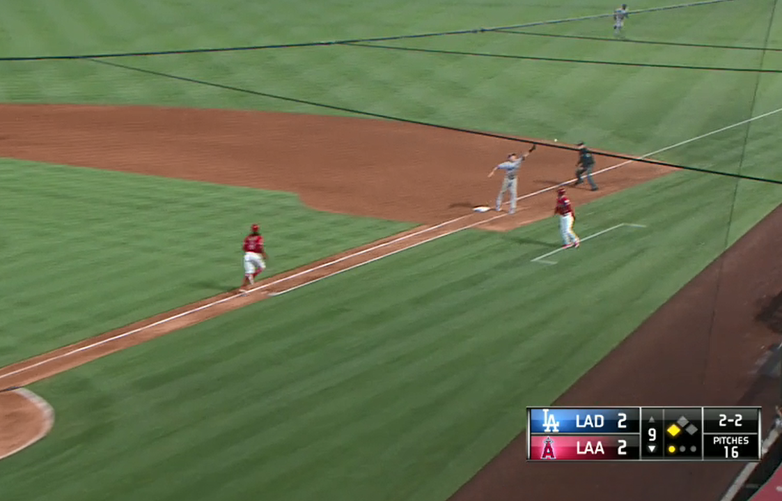 Angels Defeat Dodgers Despite Missing Shortstops Angels Defeat Dodgers Despite Missing Shortstops