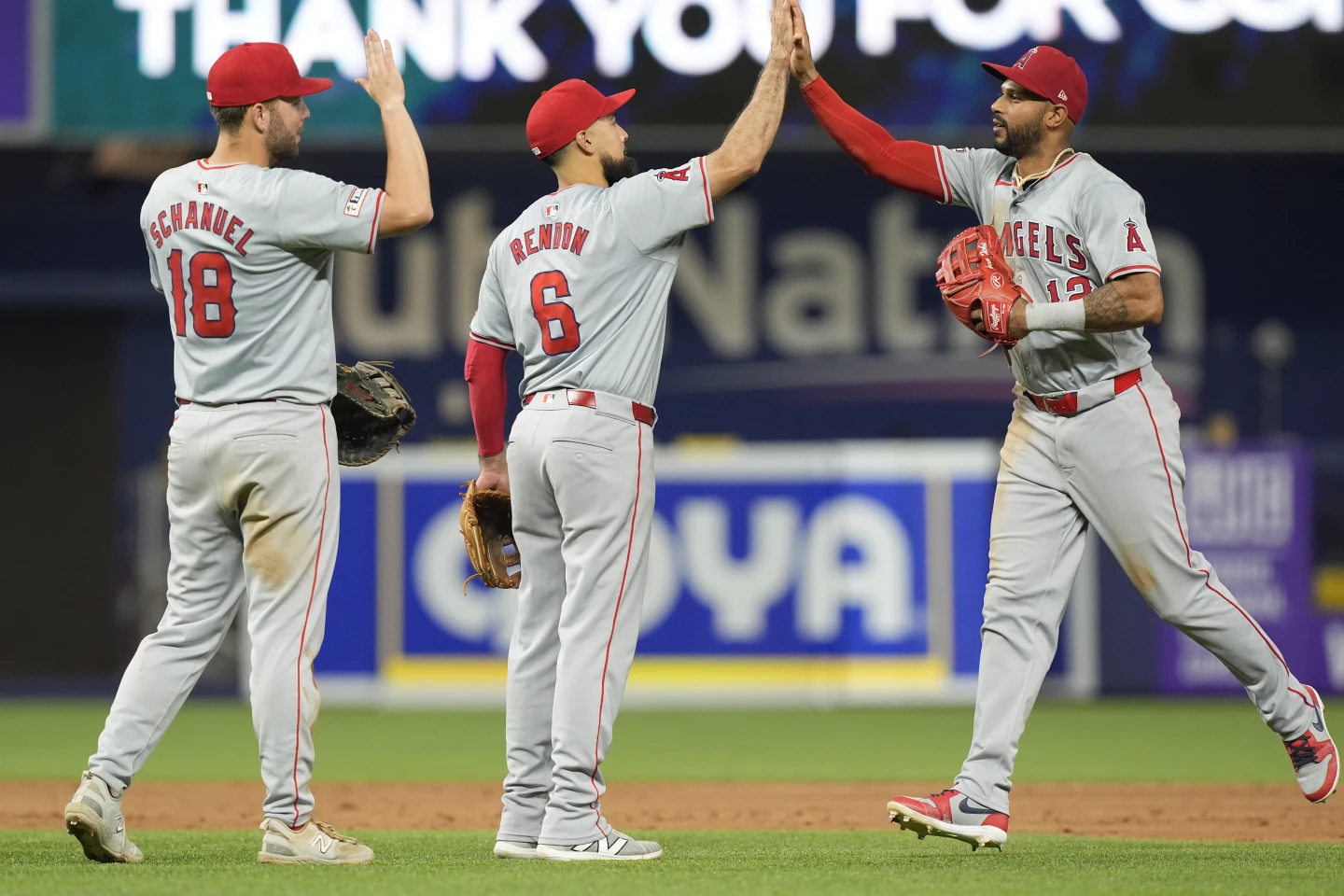 Angels' Losing Streak Continues With Marlins Shutout Angels' Losing Streak Continues With Marlins Shutout