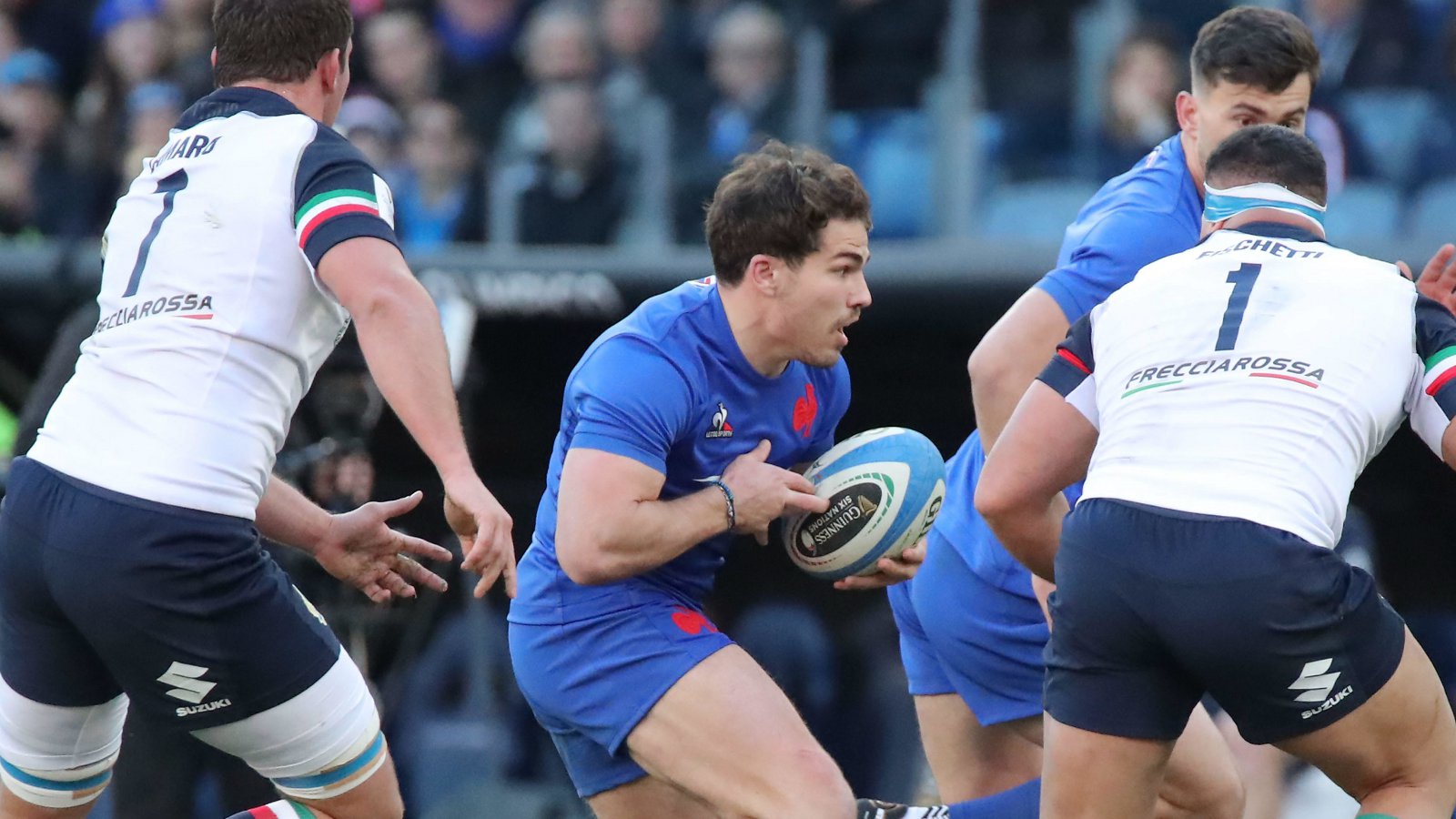 Antoine Dupont's 11-Point Masterclass Secures France's Win Against Italy Antoine Dupont's 11-Point Masterclass Secures France's Win Against Italy