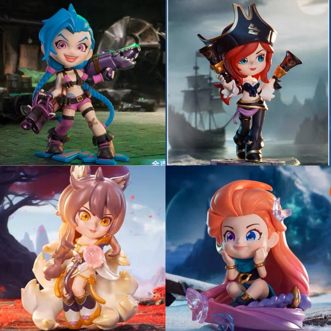 Arcane League Of Legends Blind Box Collection: A Collaboration Between POP MART And Riot Games Arcane League Of Legends Blind Box Collection: A Collaboration Between POP MART And Riot Games
