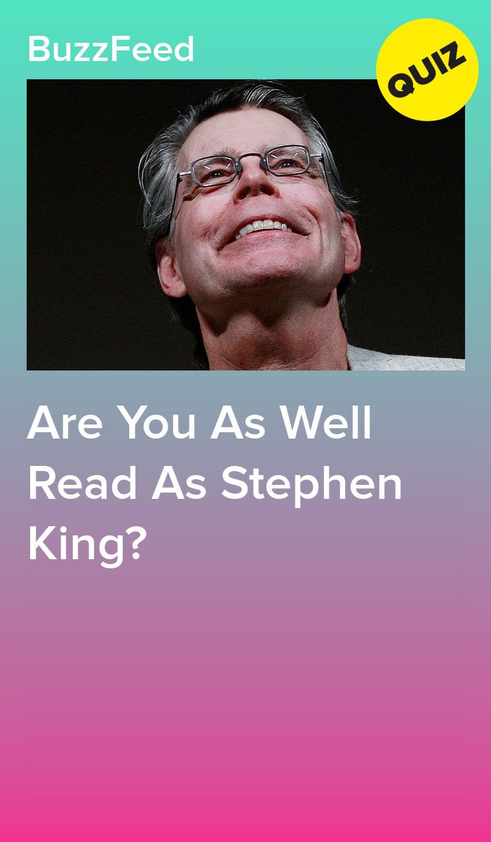 Are You A True Stephen King Fan? You've Read These 5, Right? Are You A True Stephen King Fan? You've Read These 5, Right?