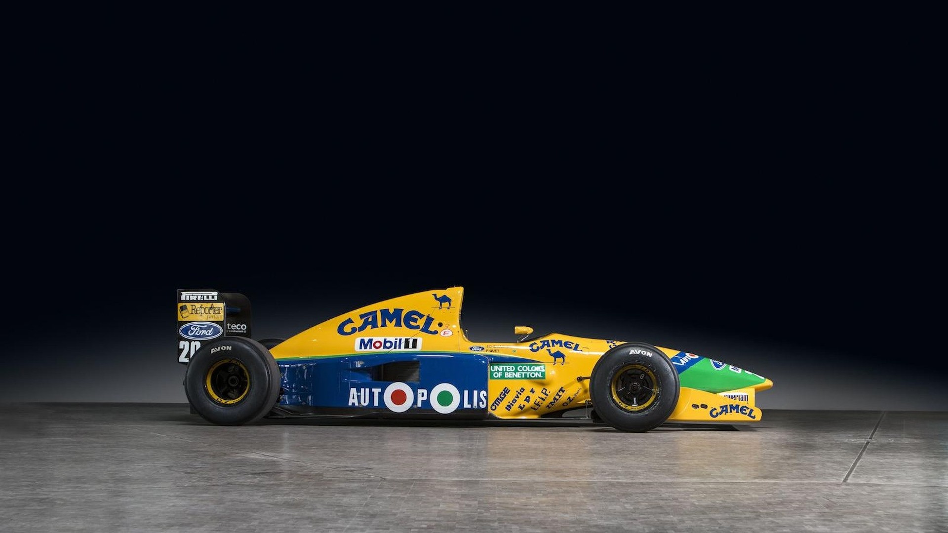 Auction: Michael Schumacher's Iconic Benetton Formula 1 Show Car Auction: Michael Schumacher's Iconic Benetton Formula 1 Show Car