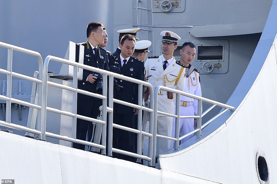 Australian Officials Address Growing Presence Of Chinese Ships Near Sydney Harbour Australian Officials Address Growing Presence Of Chinese Ships Near Sydney Harbour
