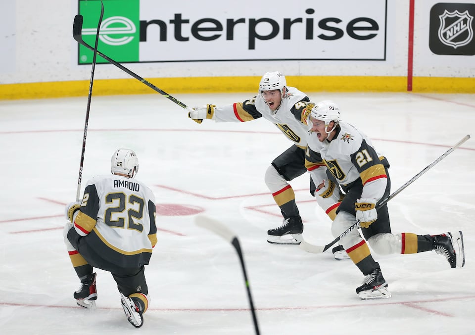 Barbashev's Overtime Goal Evens Series: Knights Beat Wild 4-3 Barbashev's Overtime Goal Evens Series: Knights Beat Wild 4-3