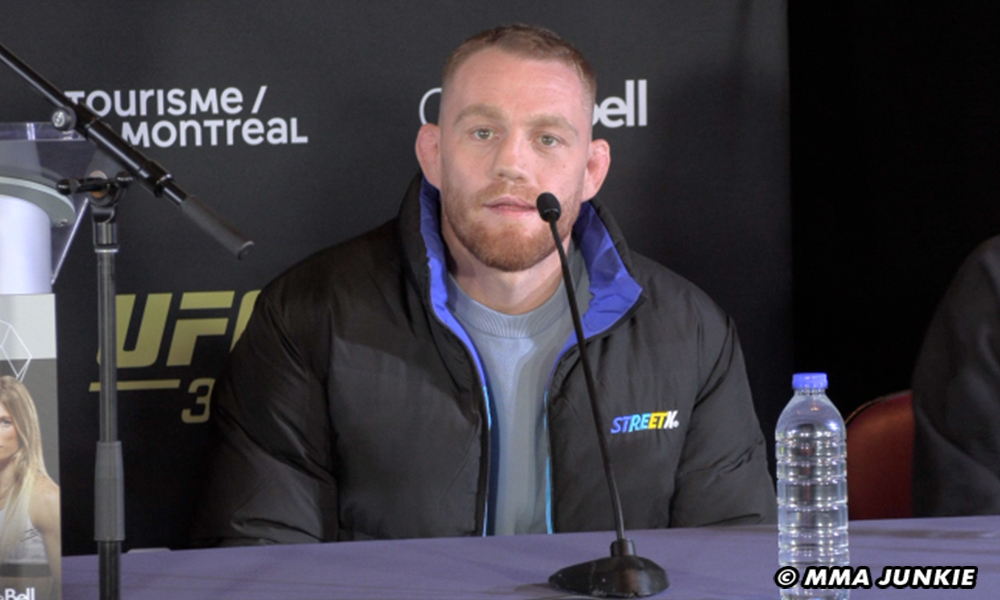 Belal Muhammad Shoves Jack Della Maddalena At UFC 315 Press Conference Belal Muhammad Shoves Jack Della Maddalena At UFC 315 Press Conference