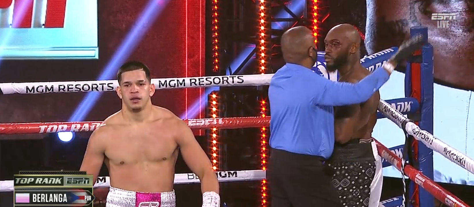 Berlanga's Knockout: Against His Will, But A Win Nonetheless Berlanga's Knockout: Against His Will, But A Win Nonetheless