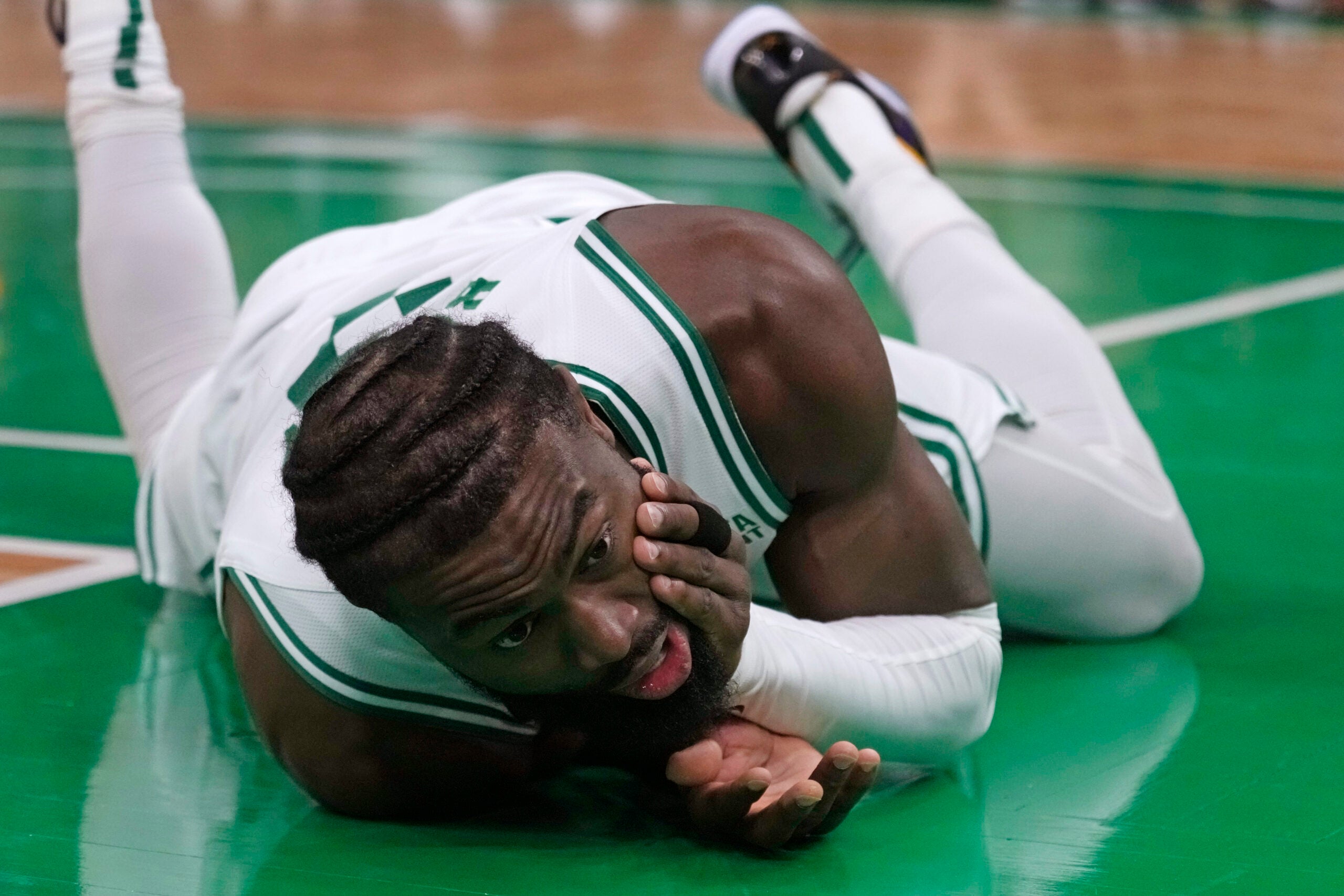 Boston Celtics Star Jayson Tatum Suffers Bone Bruise; Game 2 Participation Uncertain Boston Celtics Star Jayson Tatum Suffers Bone Bruise; Game 2 Participation Uncertain