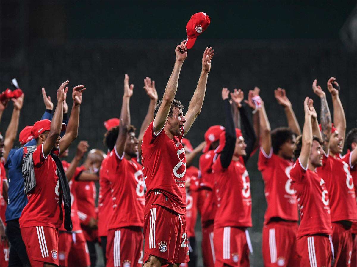 Bundesliga Celebration: Bayern Munich Clinch Title With Müller's Last Home Match Bundesliga Celebration: Bayern Munich Clinch Title With Müller's Last Home Match