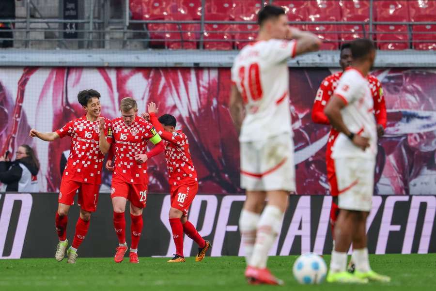 Burkardt And Amiri Power Mainz To Victory Against RB Leipzig Burkardt And Amiri Power Mainz To Victory Against RB Leipzig
