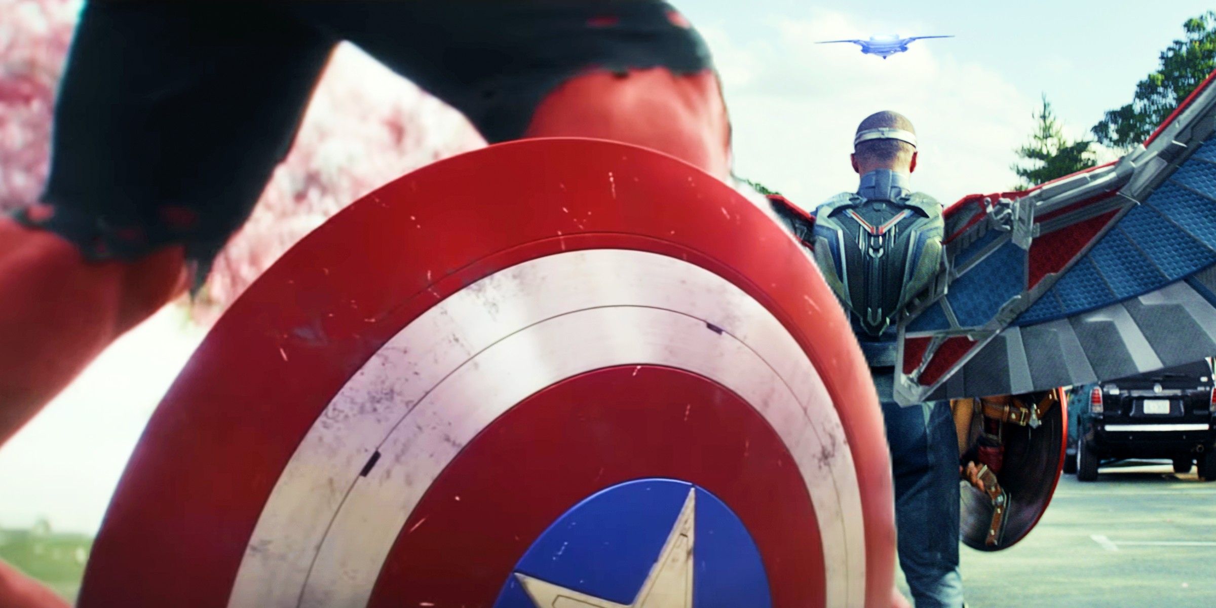 Captain America: Brave New World - Sam Wilson & Red Hulk In Disney 2D Animation Captain America: Brave New World - Sam Wilson & Red Hulk In Disney 2D Animation