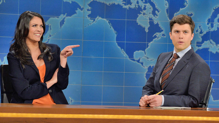Cecily Strong And Colin Jost Return To SNL: Cold Open Surprise Cecily Strong And Colin Jost Return To SNL: Cold Open Surprise