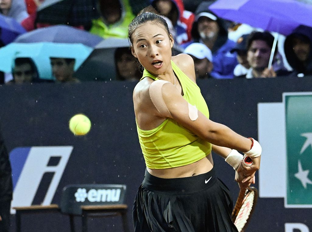 Chinese Tennis Ace Advances To WTA Italian Open Quarterfinals Chinese Tennis Ace Advances To WTA Italian Open Quarterfinals