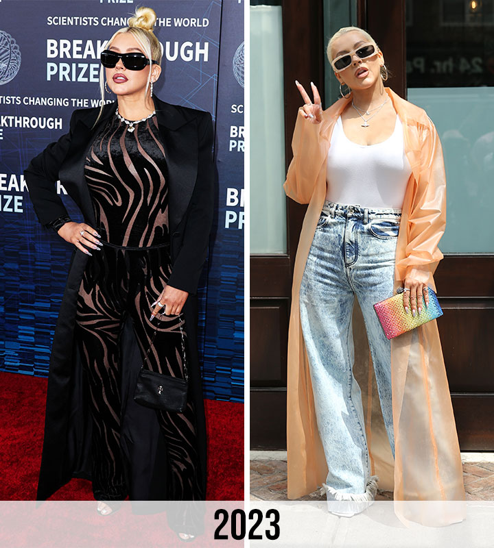 Christina Aguilera's Dramatic Transformation: Before & After Christina Aguilera's Dramatic Transformation: Before & After
