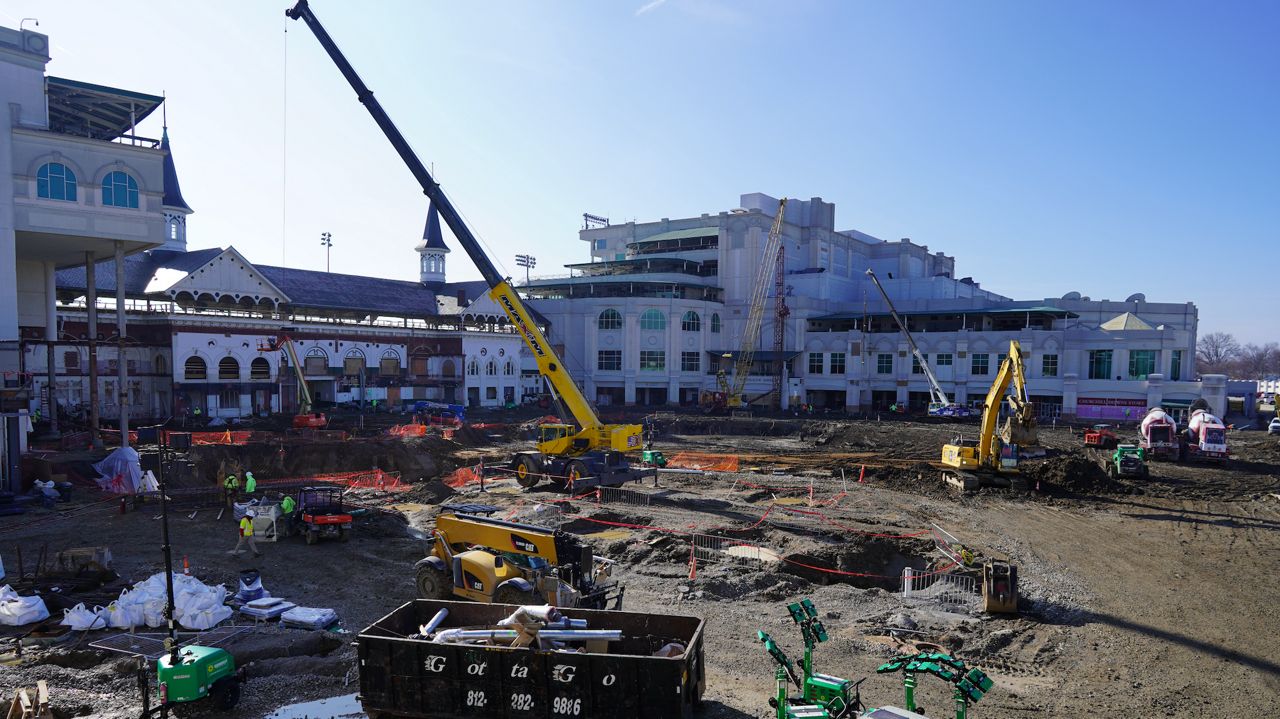 Churchill Downs Race Track Undergoes Major Renovations Before Kentucky Derby Churchill Downs Race Track Undergoes Major Renovations Before Kentucky Derby