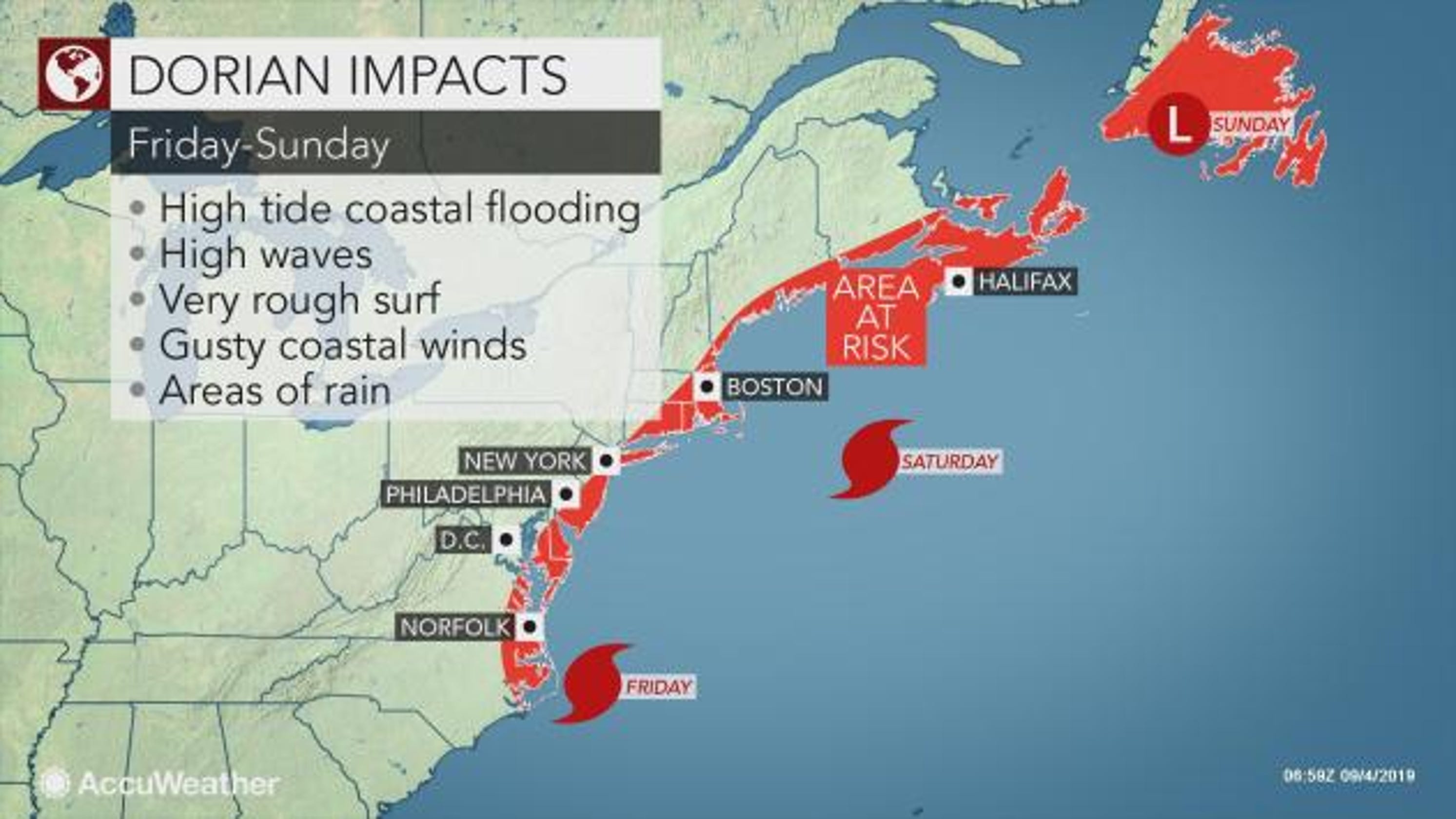 Coastal Flooding Warning: Southeast Pennsylvania, Wednesday Coastal Flooding Warning: Southeast Pennsylvania, Wednesday