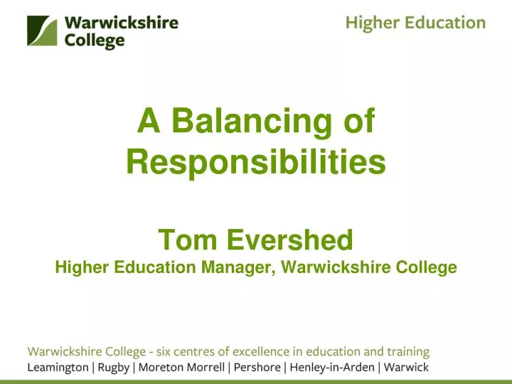College Admissions: Balancing Standards And Diversity In Higher Education College Admissions: Balancing Standards And Diversity In Higher Education