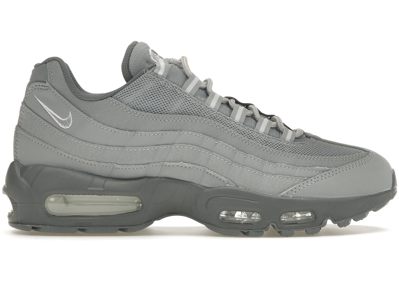 Comparing The Nike Air Max 95 Triple Black & Wolf Gray (HM8755-001) Versions Comparing The Nike Air Max 95 Triple Black & Wolf Gray (HM8755-001) Versions