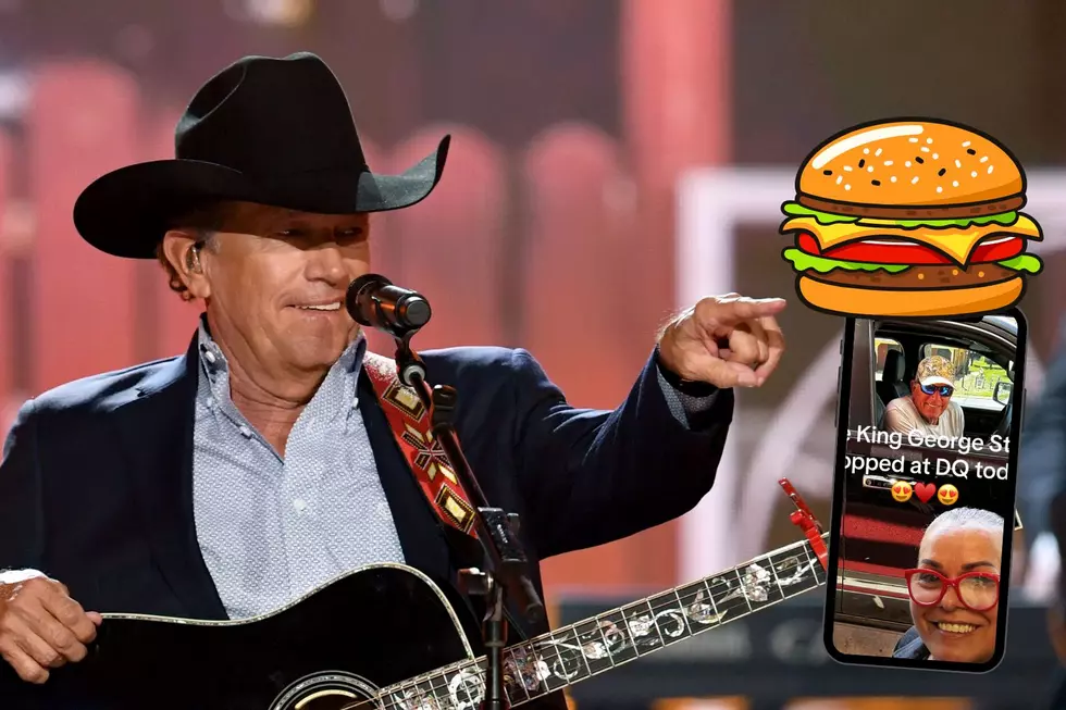 Country Star George Strait Makes Surprise Dairy Queen Appearance Country Star George Strait Makes Surprise Dairy Queen Appearance