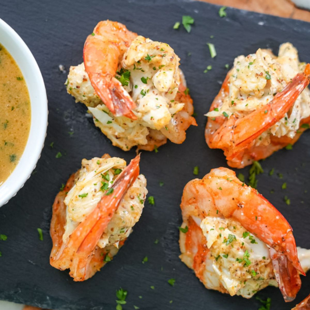 Crab Stuffed Shrimp And Lobster Sauce: A Culinary Delight Crab Stuffed Shrimp And Lobster Sauce: A Culinary Delight