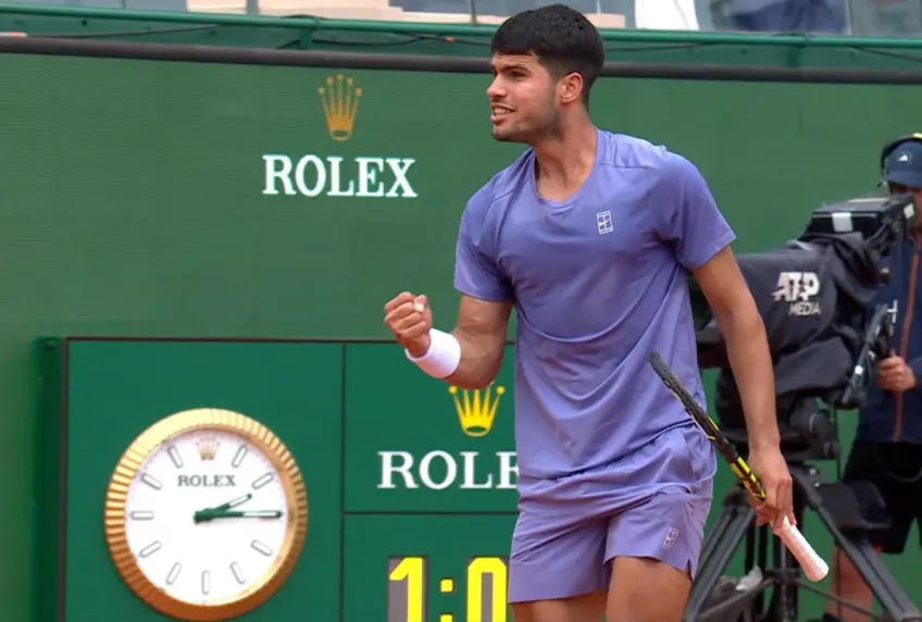 Davidovich Fokina Falls To Alcaraz In Monte-Carlo Masters Semi-Final Davidovich Fokina Falls To Alcaraz In Monte-Carlo Masters Semi-Final