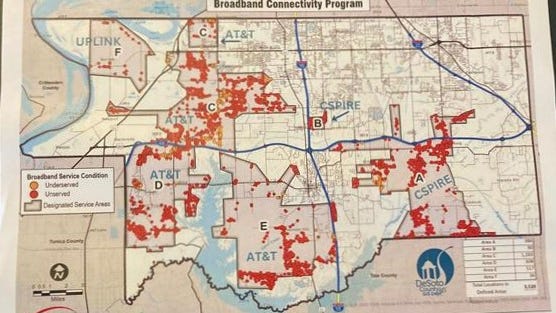 DeSoto County's Statewide Broadband Achievement: 100% Connected DeSoto County's Statewide Broadband Achievement: 100% Connected