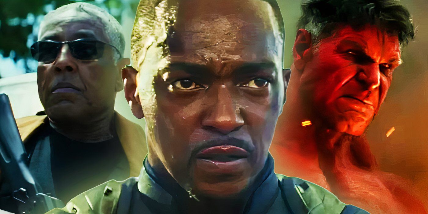 Disney 2D Style: Sam Wilson & Red Hulk Reimagined In Captain America: Brave New World Disney 2D Style: Sam Wilson & Red Hulk Reimagined In Captain America: Brave New World