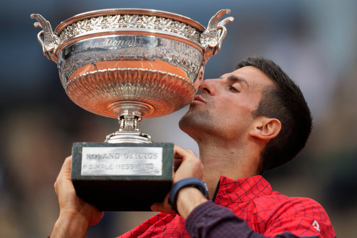 Djokovic's Winning Start At The French Open Djokovic's Winning Start At The French Open