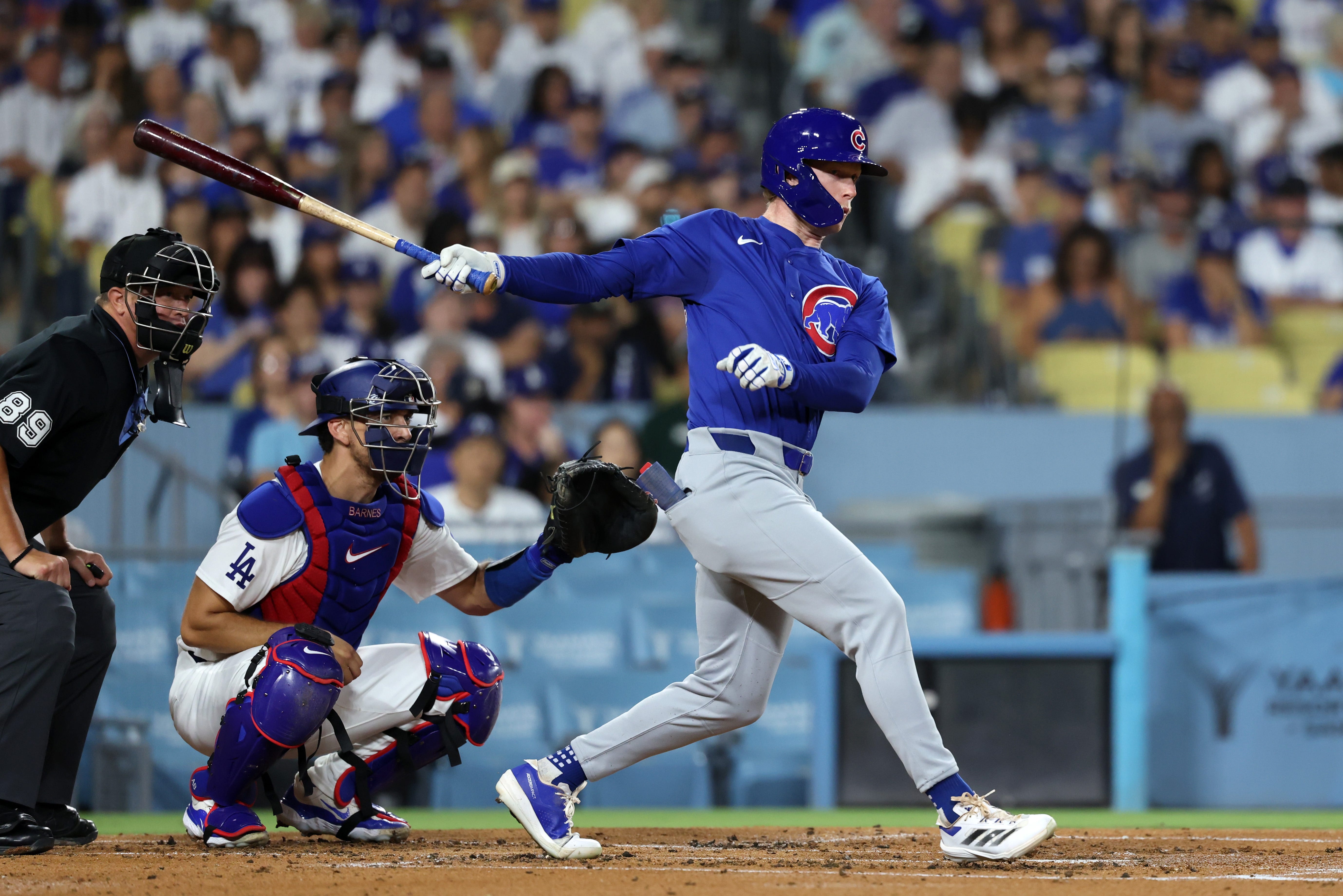Dodgers Defeat Cubs 3-0: Yamamoto's 2-Hit Performance, Edman's 3-Run Homer Dodgers Defeat Cubs 3-0: Yamamoto's 2-Hit Performance, Edman's 3-Run Homer