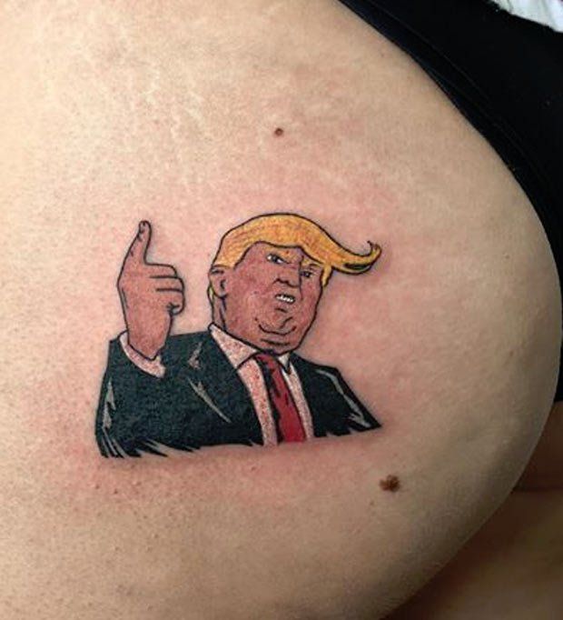 Donald Trump And The Calibri Tattoo Misunderstanding: A Closer Look Donald Trump And The Calibri Tattoo Misunderstanding: A Closer Look