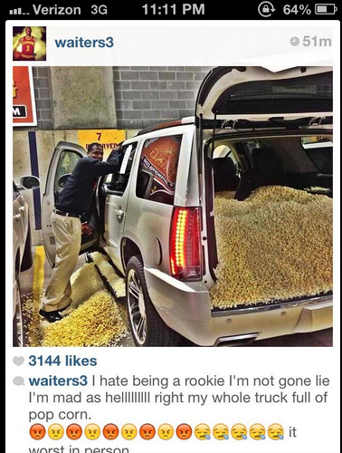 Donovan Mitchell's Popcorn Prank: A Cavs Rookie's Initiation Donovan Mitchell's Popcorn Prank: A Cavs Rookie's Initiation
