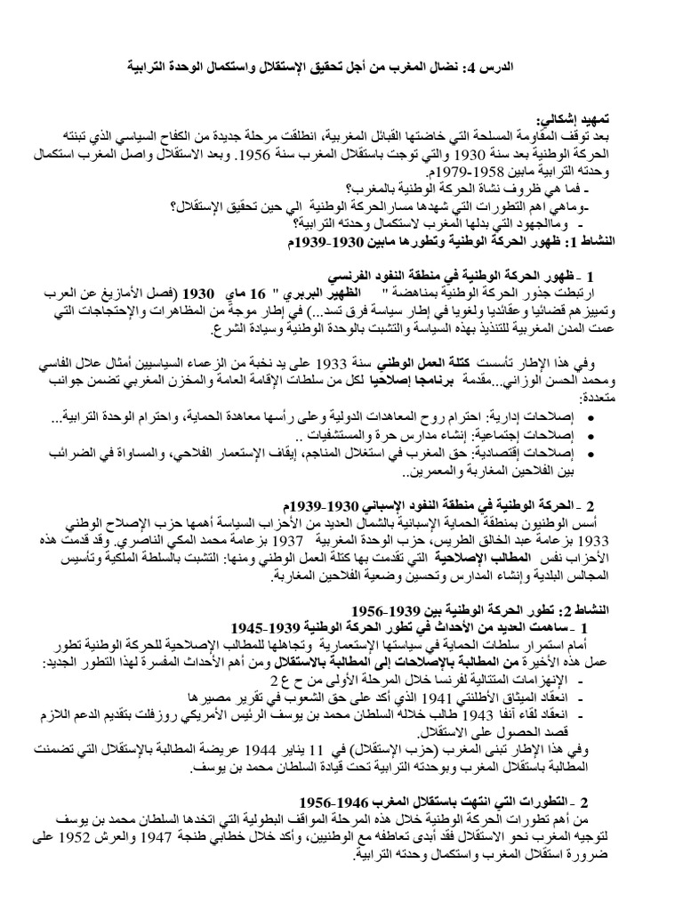 دور المرأة في نضال الاستقلال