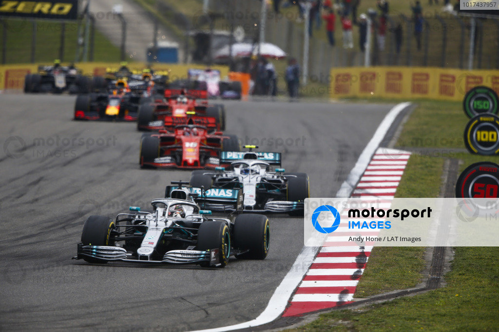 Early Chinese GP Drama: Hamilton And Leclerc's Collision Early Chinese GP Drama: Hamilton And Leclerc's Collision