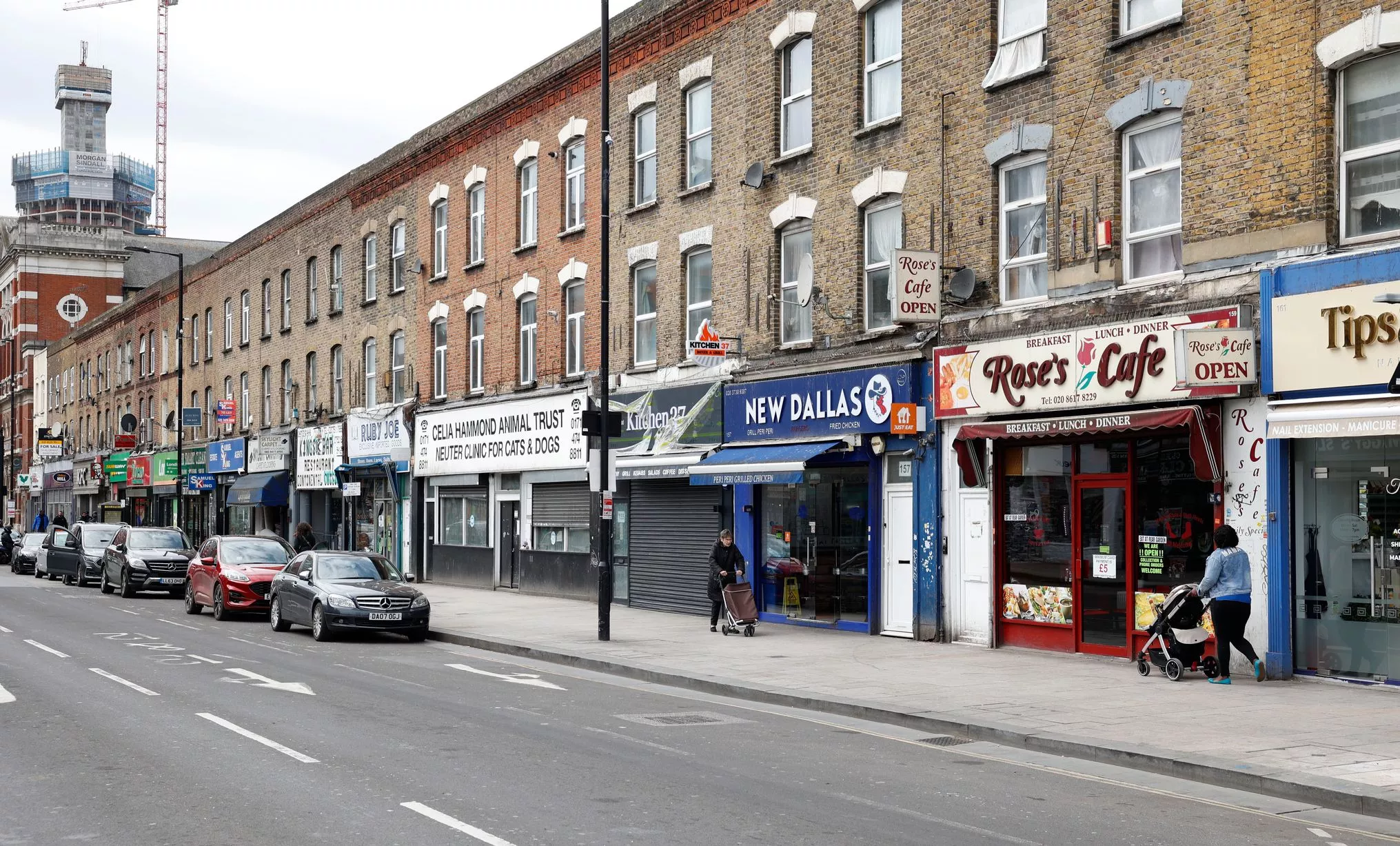 East London High Street Shop Fire: Over 100 Firefighters Respond