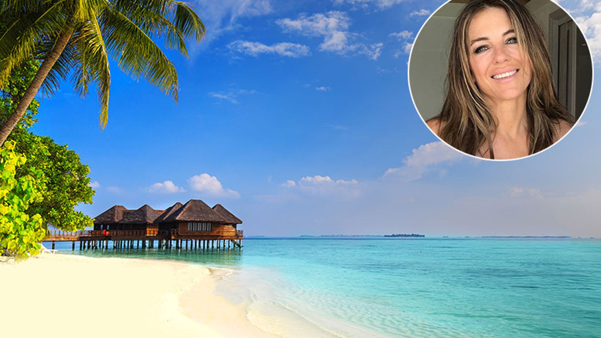 Elizabeth Hurley's Maldives Holiday: A Bikini Showcase Elizabeth Hurley's Maldives Holiday: A Bikini Showcase