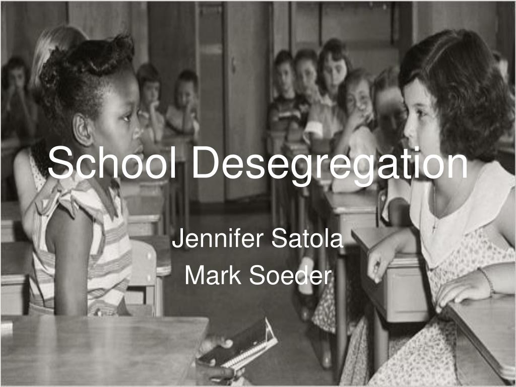 End Of An Era: The Justice Department And School Desegregation End Of An Era: The Justice Department And School Desegregation
