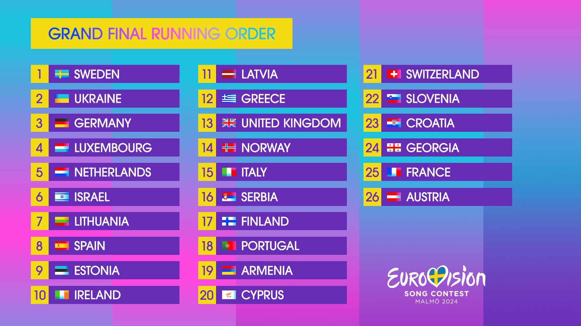 Eurovision Grand Final: Host's Sudden Withdrawal Eurovision Grand Final: Host's Sudden Withdrawal
