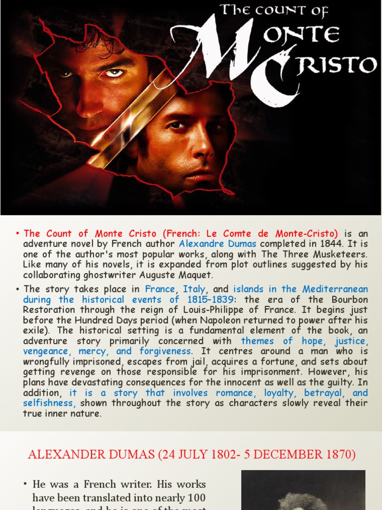 Exploring Themes Of Revenge And Justice In The Count Of Monte Cristo: A Review Exploring Themes Of Revenge And Justice In The Count Of Monte Cristo: A Review