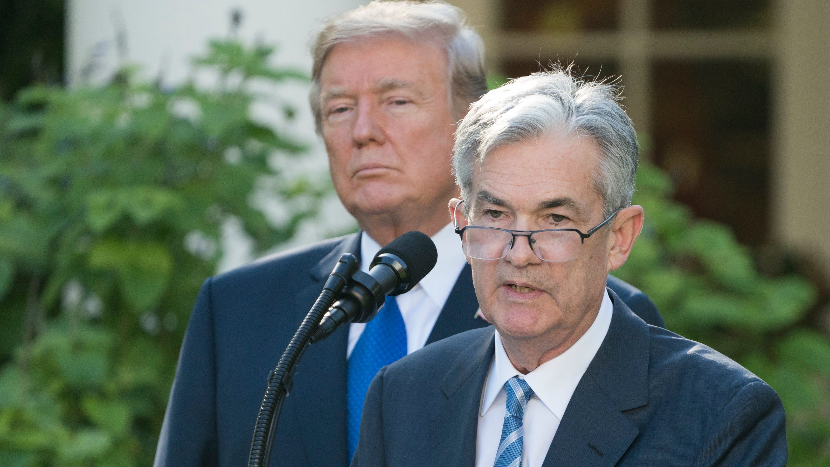 Fed Chair Powell And President Trump's Economic Discussions At The White House Fed Chair Powell And President Trump's Economic Discussions At The White House