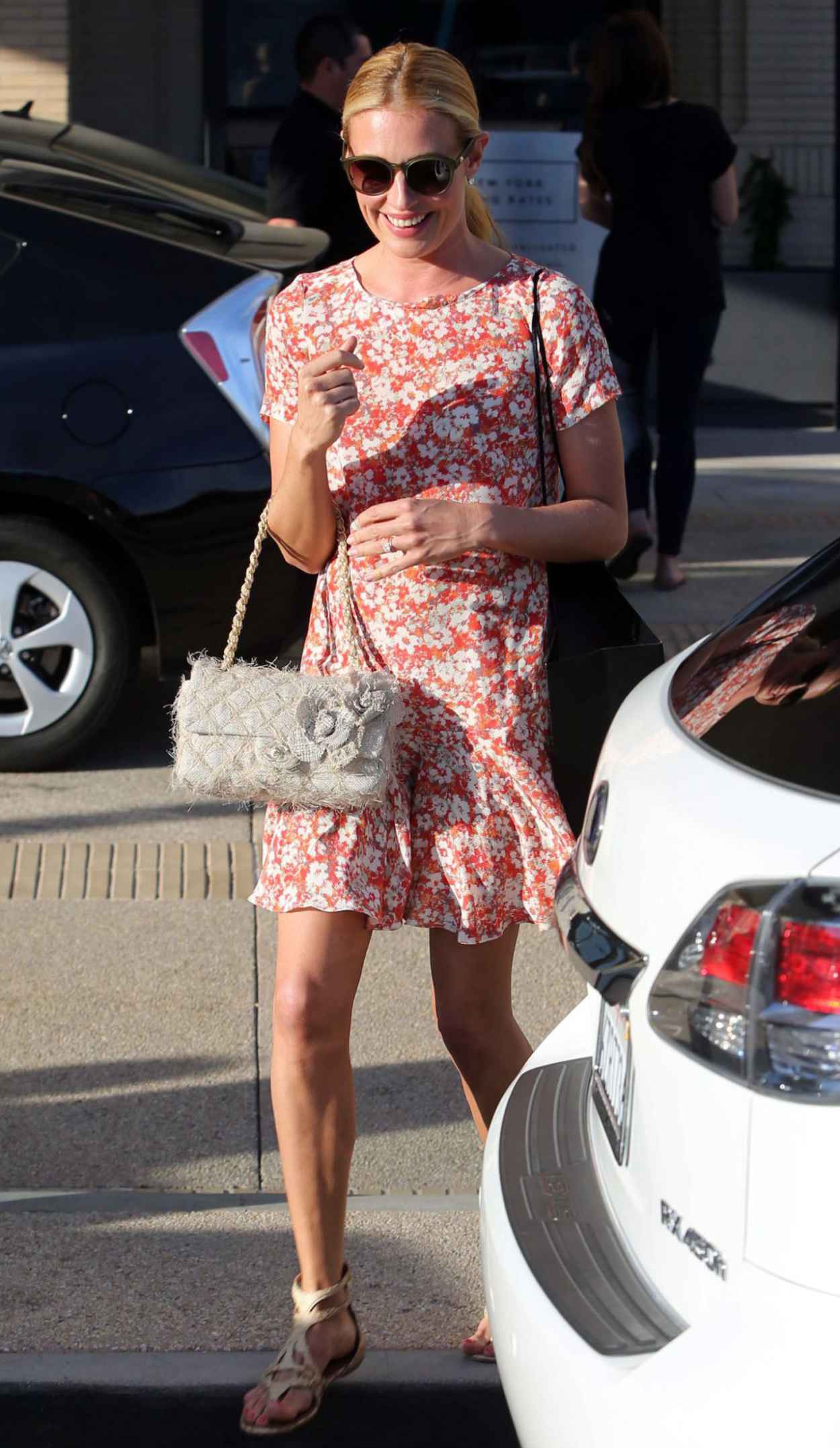 Find Cat Deeley's M&S Midi Dress - Limited Stock Find Cat Deeley's M&S Midi Dress - Limited Stock