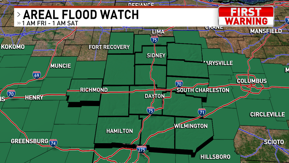 Flood Advisories Issued For Miami Valley Due To Severe Storms Flood Advisories Issued For Miami Valley Due To Severe Storms